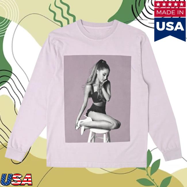 Official Ariana Grande Apparel Clothing Merch Store Ariana Grande My Everything Long Sleeve Tshirt Purple ArianaGrande Shop