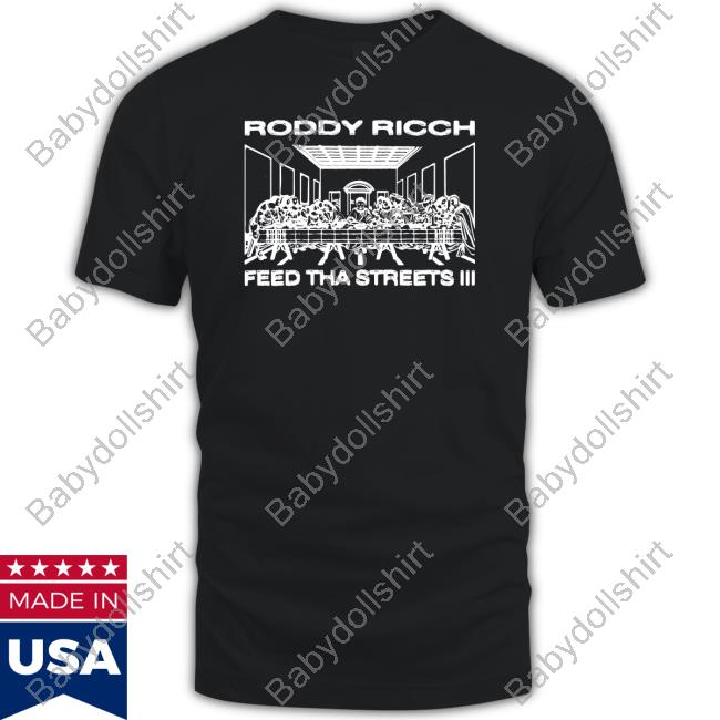 Roddy Rich Feed Tha Streets Iii Hooded Sweatshirt