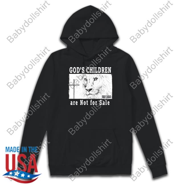 Dr. Sebastian Gorka Store God's Children Are Not For Sale Tee Shirt