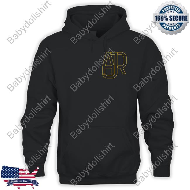 Ajr Merch Navy Logo Sweatshirt Ajrbrothers