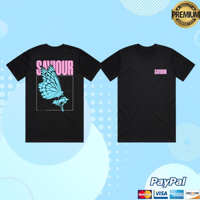 Official Artist First Merch Saviour Blue Butterfly T Shirt