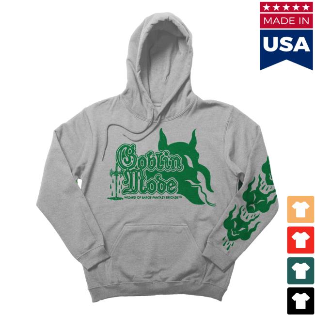 Official Wizard Of Barge Goblin Mode Pullover Hoodie Wizardofbarge