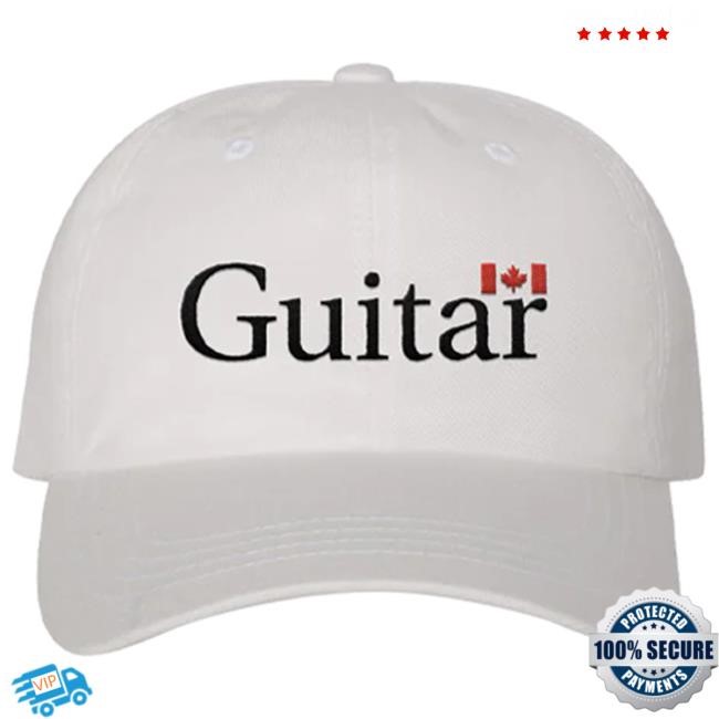 Guitar White Dad Cap Mac DeMarco Merch Store Official