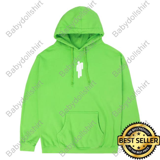 Official Billie Eilish Clothing Shop Store Blohsh Green Hoodies Billieeilish Merch