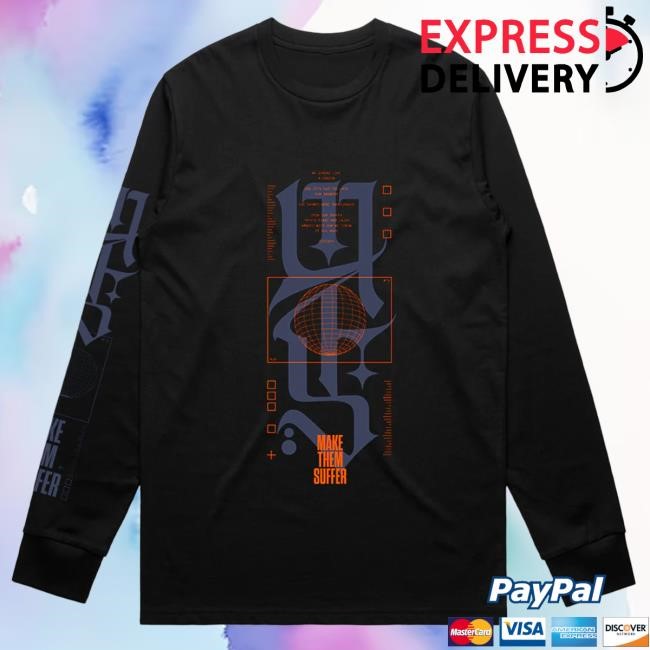 Make Them Suffer - Monogram LS Shirt Make Them Suffer Merch