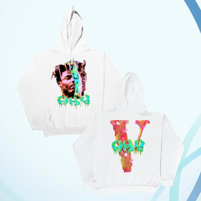Official Merch Bar 999 Club Store Juice WRLD Fighting Demons Vlone 999 Hoodie White MerchBar JuiceWRLD 999Club Apparel Clothing Shop