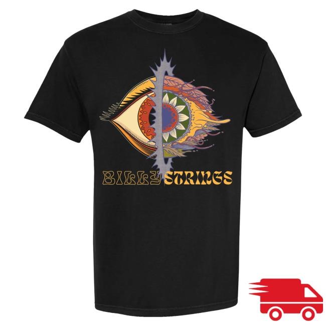 Billy Strings Merch Store Split Eye Tshirt (Pedro Correa)
