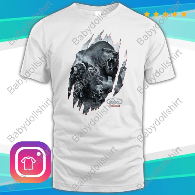 Official Blizzard Gear Store Merch World of Warcraft Classic Hardcore T-Shirt