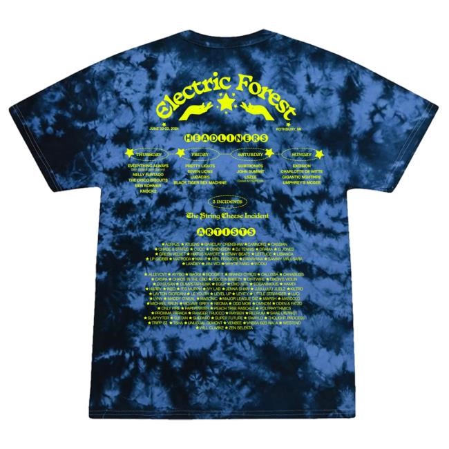 Magic Can't Be Contained Shirt Electric Forest Festival Official
