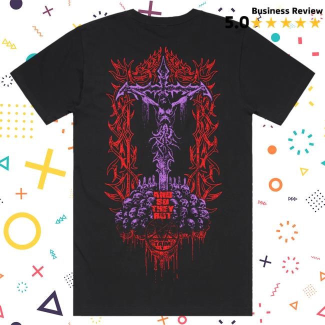Official Merch Warfare Thy Art Is Murder Blood Throne // Tees (Black)