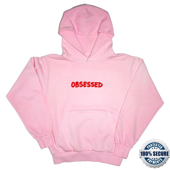 Official Tmg Studios Merch Brooke And Connor Obsessed | Pink Pullover Hoodie