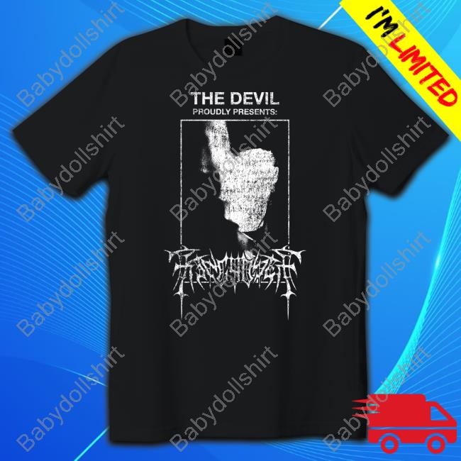 Official The Devil Proudly Presents Shirt