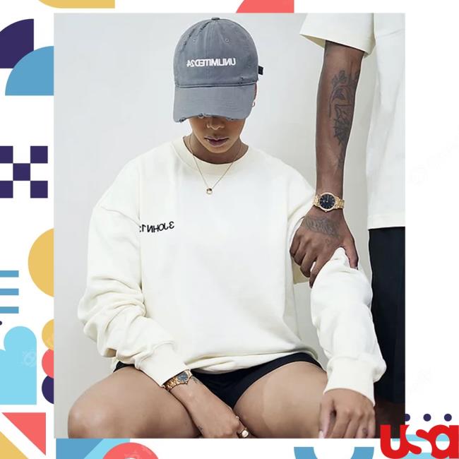 Wisdom & Wellness Prosper” 24 Mens Sweatshirt - Unisex - Normal Fit - Cream Colour | Wisdom & Wellness